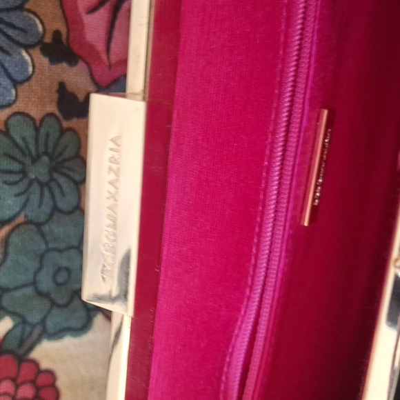 Vintage hair on cowhide envelope purse with gold clasp - Picture 3 of 4